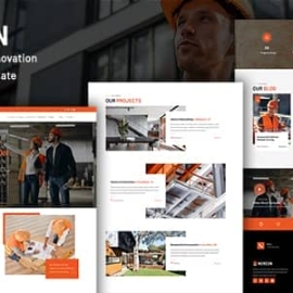 Norcon – Construction Renovation WordPress Theme